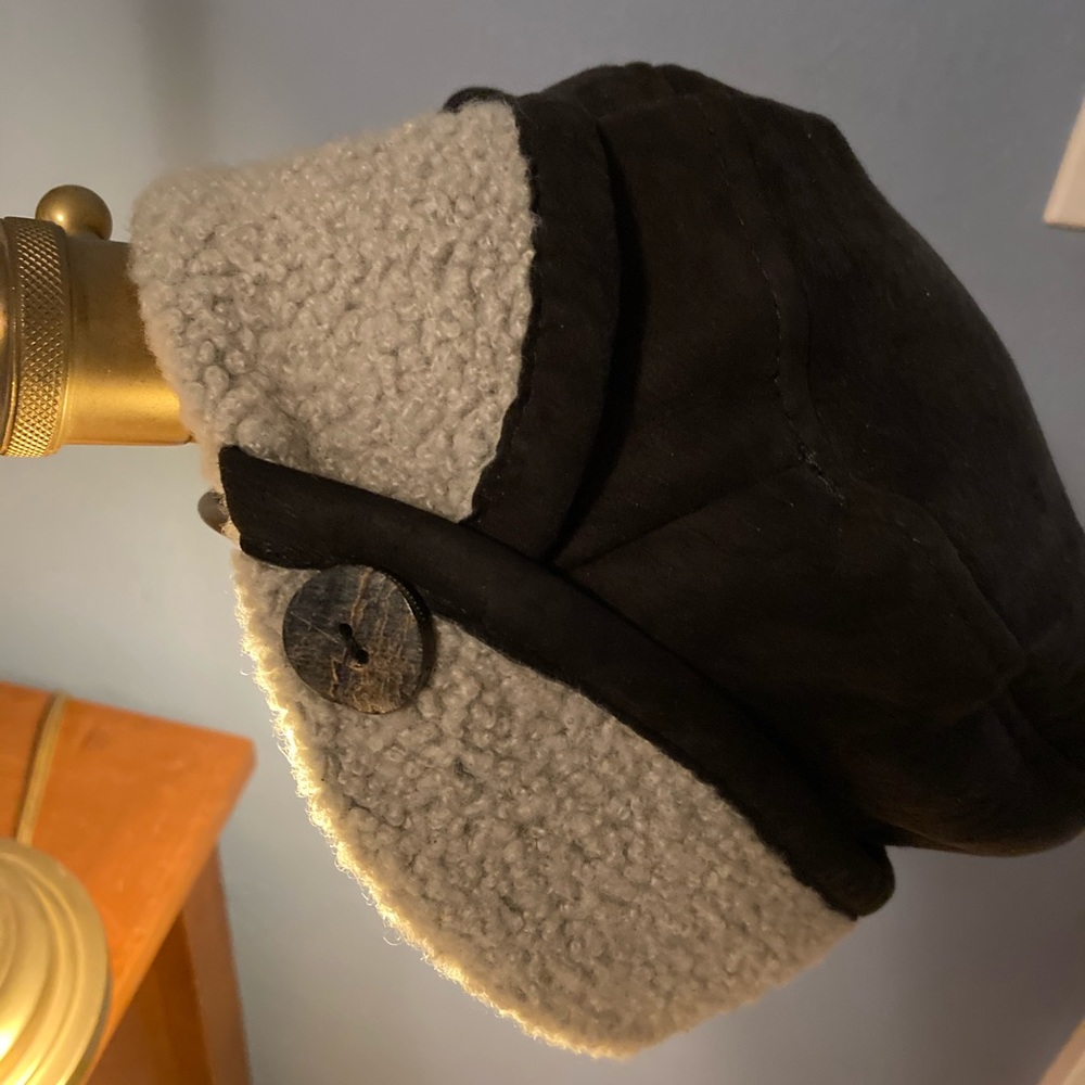 Barney’s Suede and Wool Hat